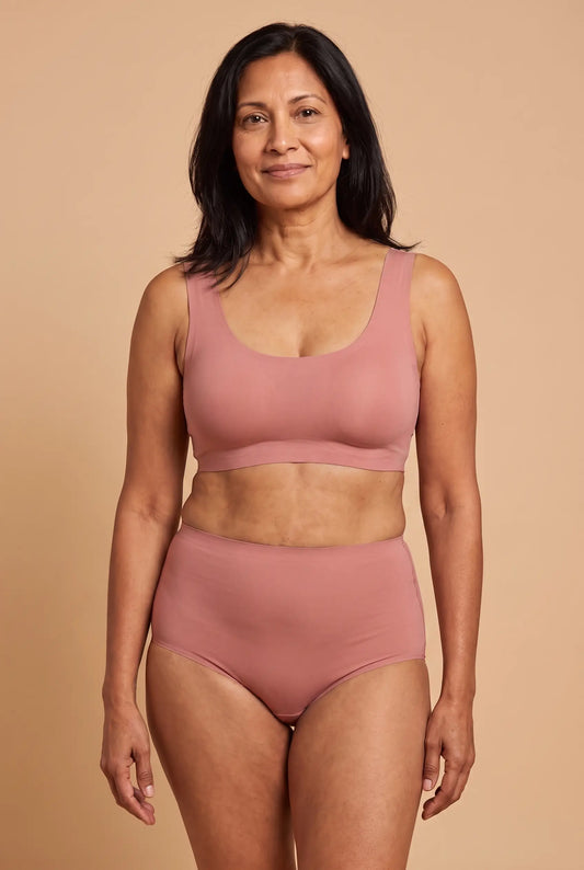 Culotte anti-fuites EverFemme — Rose Poudré